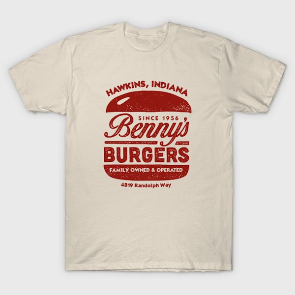 Benny's Burgers - Hawkins, Indiana T-Shirt