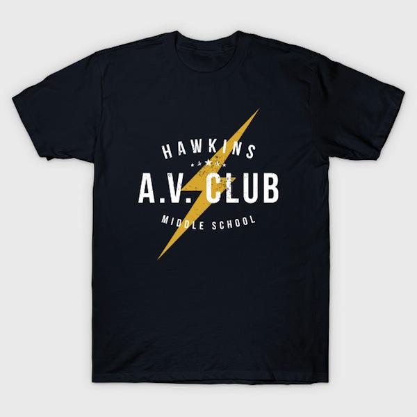 Hawkins A.V. Club (aged look) Tee