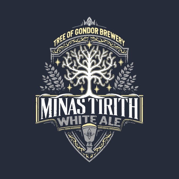 Minas Tirith White Ale Tees