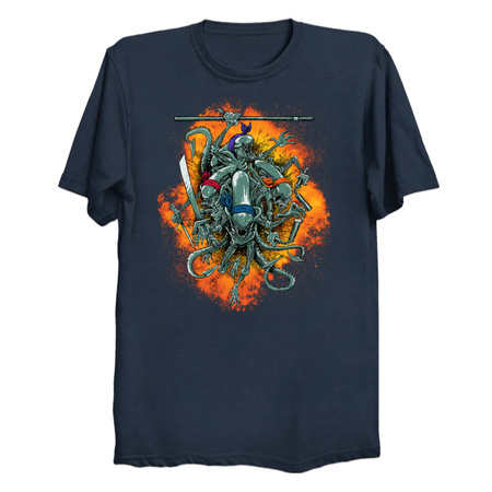 Ninja Aliens (splosion variant) Tees