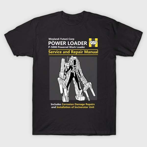 Power Loader Service and Repair Manual T-Shirt