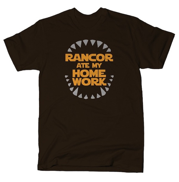 Rancor Ate My Homework Funny T-Shirt