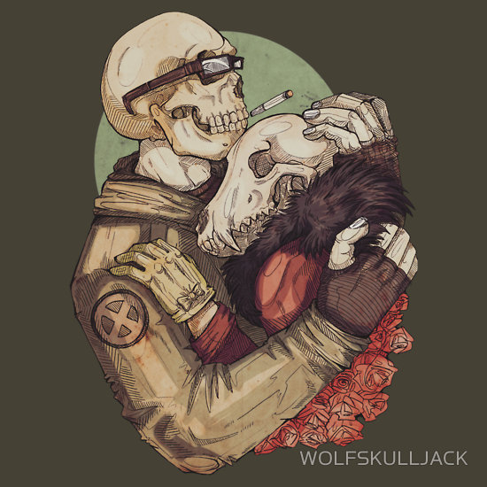 Weird Love Skull T-Shirts