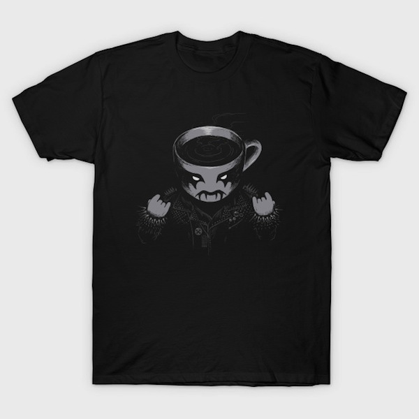 Black Metal Coffee T-Shirt