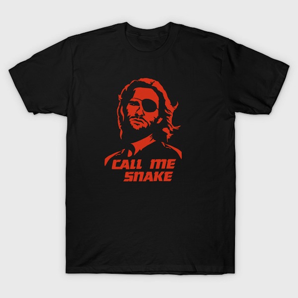 Call me Snake - John Carpenter Movie T-Shirts
