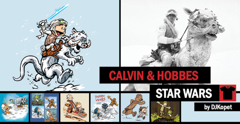 Calvin and Hobbes Star Wars Tee Collection
