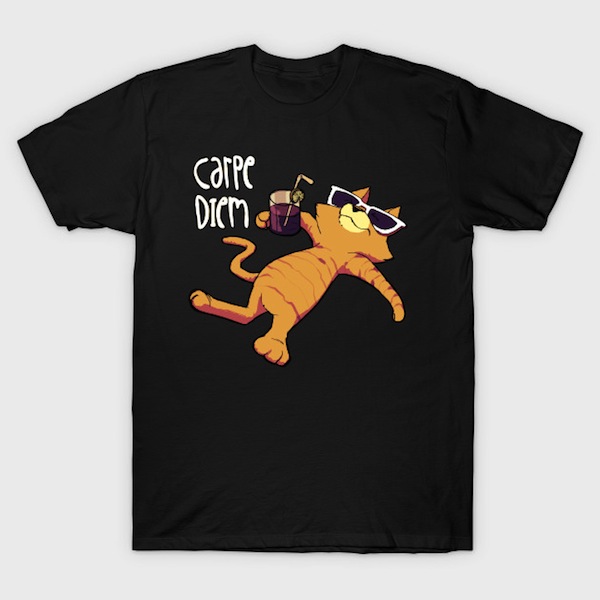 Carpe Diem - Cat T-Shirts and Tanks