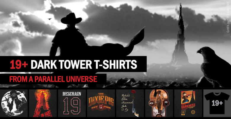 Dark Tower T-Shirts Collection - Black T-Shirts