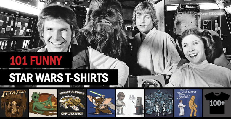 Funny Star Wars T-Shirts Feature