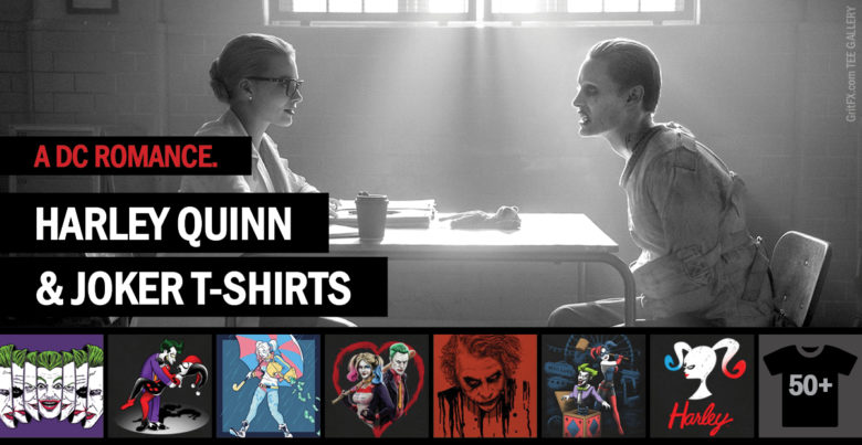 Harley and Joker T-Shirts - Indie Collection