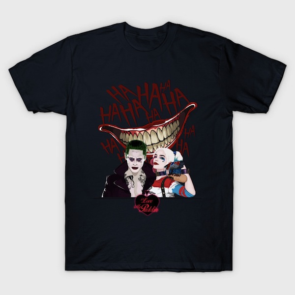 Harley Quinn and Joker T-Shirts - By Indie Artists