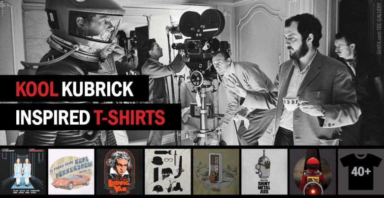 Kubrick T-Shirts Feature Banner