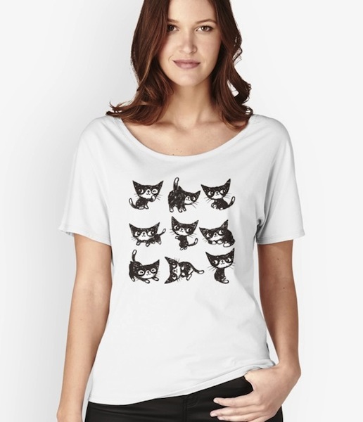 Nine poses of kitten - Cat T-Shirts and Tanks