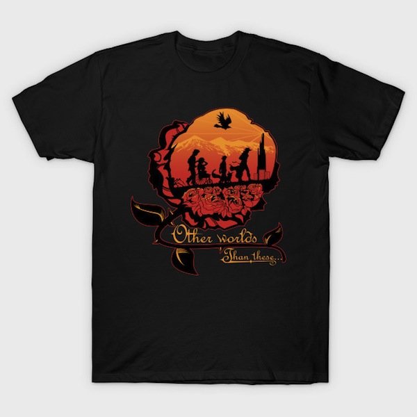 Other worlds - Black Dark Tower T-Shirts