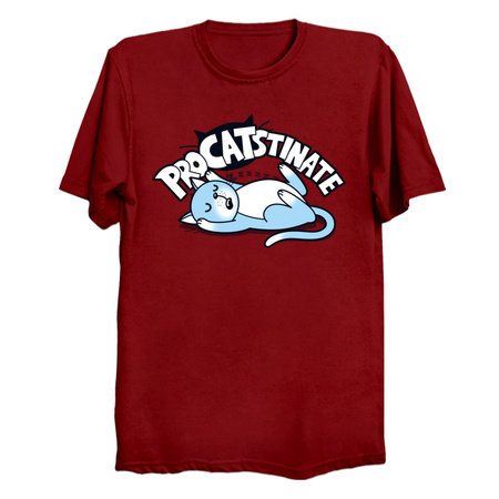 Procatstinate - Funny Cat T-Shirt