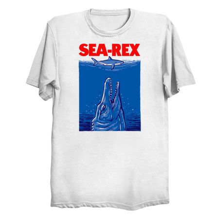 Sea Rex (Mosasaurus) T-Shirts