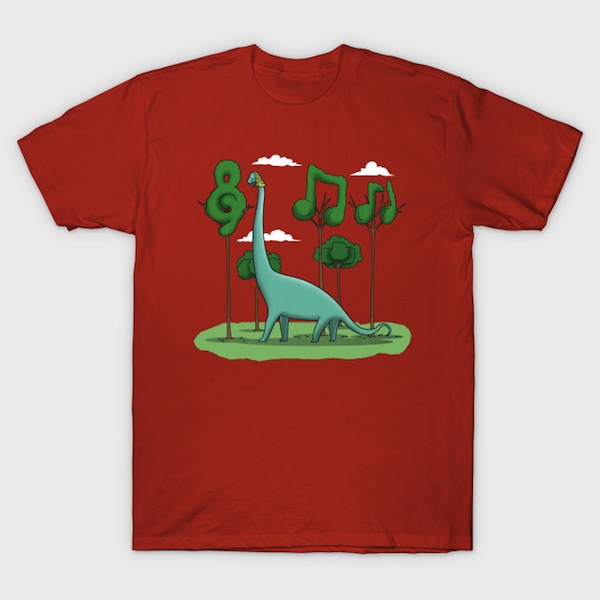 Sebastian BACHiosaurus T-Shirt