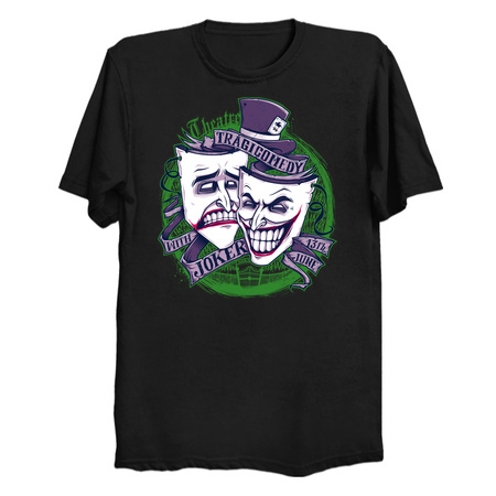 Tragicomedy Joker T-Shirts