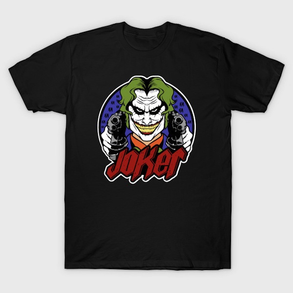Villain logo - Harley Quinn and Joker T-Shirts