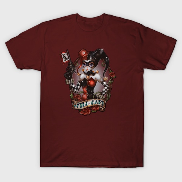 Wild Card - Harley Quinn T-Shirts