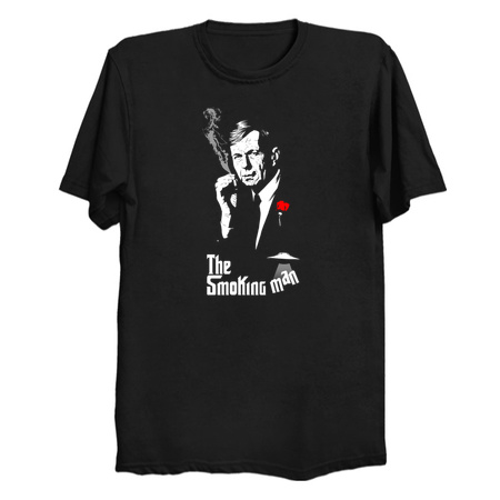 the smoking man - X-Files T-Shirts