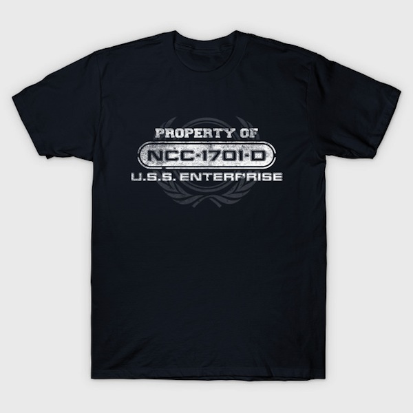 Vintage Property of NCC1701D T-Shirt