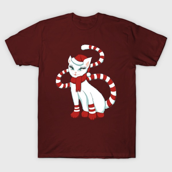 Cat In Christmas Mood T-Shirt