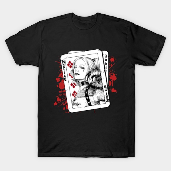 Harley Quinn card - T-Shirts by BER