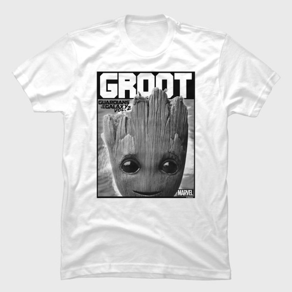 Peek-A-Boo Groot Tees