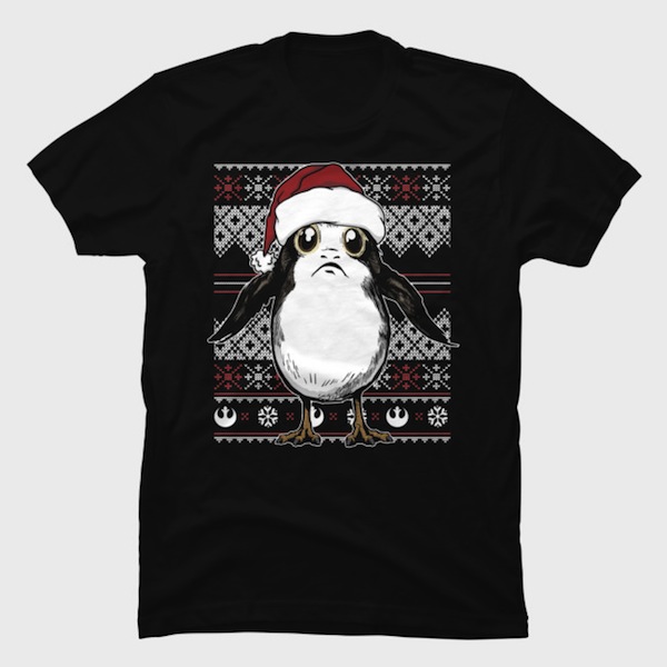 Porgmas Star Wars Christmas T-Shirts