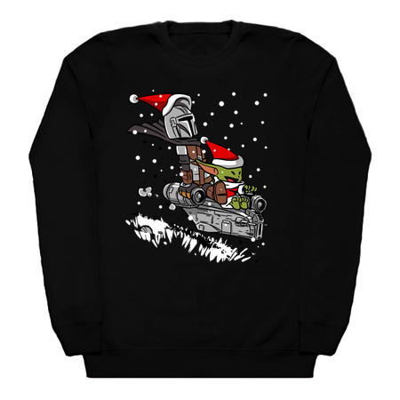 T-shirt Star Wars Dark Side Fair Isle Christmas – Donna – Manica Corta – Blu Navy