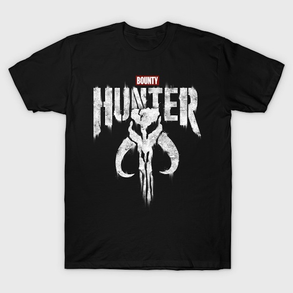 The Hunter - The Mandalorian T-Shirts by Mephias