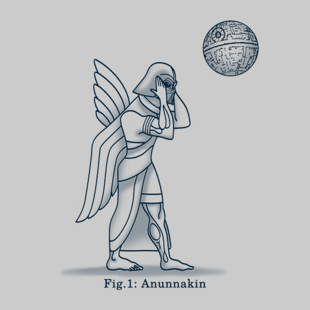 Funny Darth Vader Anunnakin Apparel