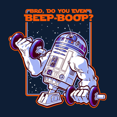 Bro, Do You Even Beep-Boop Star Wars Gym Apparel