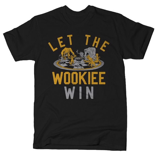 Let The Wookiee Win Funny T-Shirts