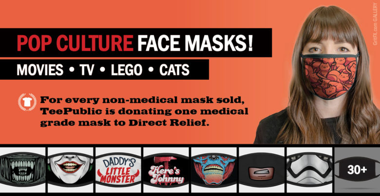 Pop Culture Face Masks