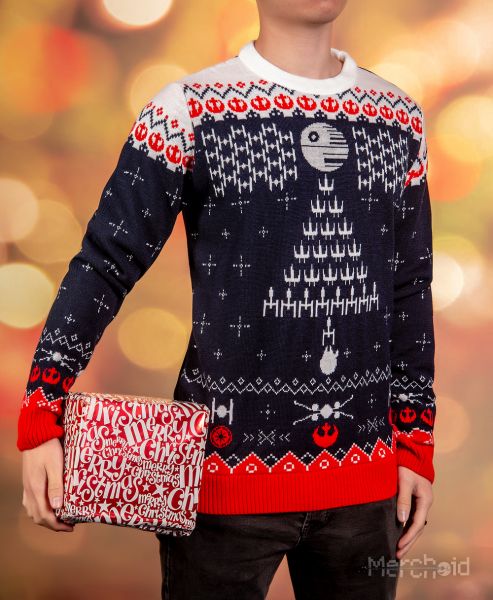 Rebel Invaders Christmas Knitted Sweater