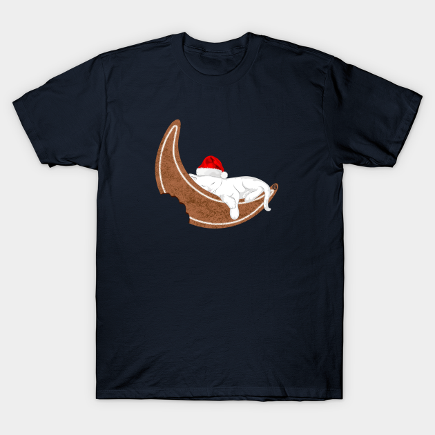 Gingerbread Kitty - Christmas Cat T-Shirt