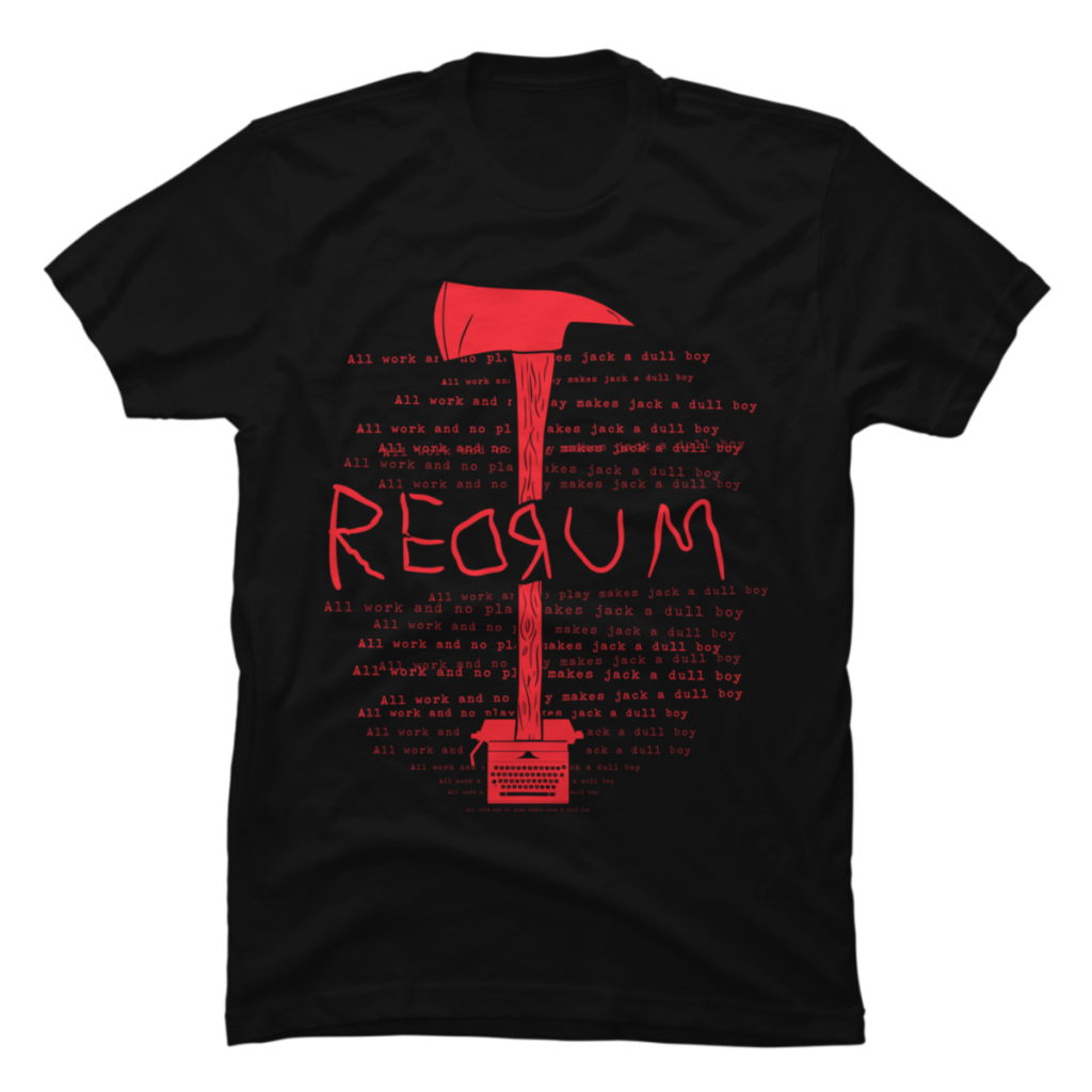 REDRUM - Kubrick T-Shirt by BrayInk