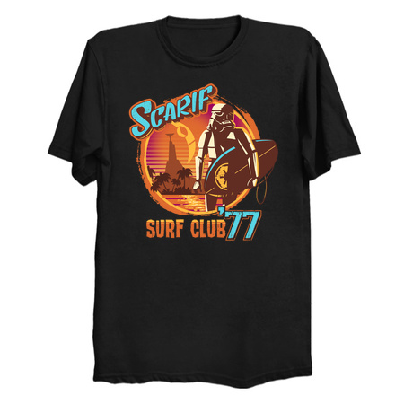 Surfing Trooper - Funny Star Wars T-Shirts