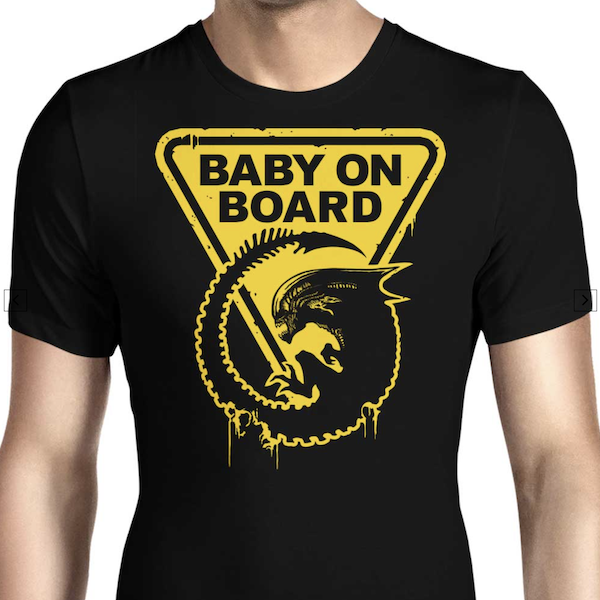 BABY ON BOARD - Aliens Movie Tees by Baznet