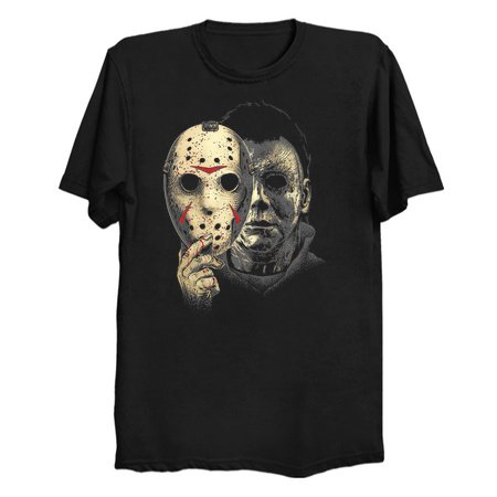 Behind the Mask - John Carpenter Movie T-Shirts by RicoMambo