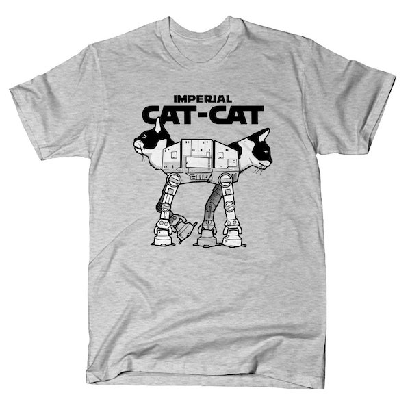 CAT-CAT - Funny Star Wars Shirts by snorgtees
