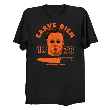 Carve Diem - John Carpenter Movie T-Shirts