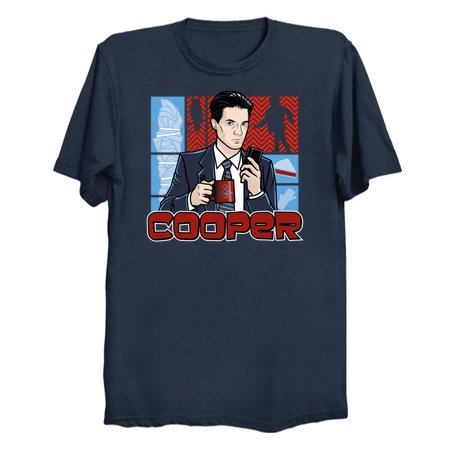 Cooper - Twin Peaks T-Shirts by kgullholmen