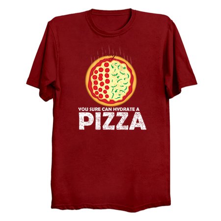 Hydrated Pizza - Back to the Future T-Shirts by daletheskater