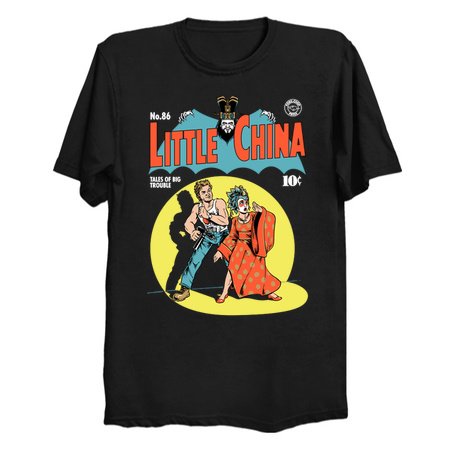 Little China Comic -  John Carpenter Movie T-Shirts