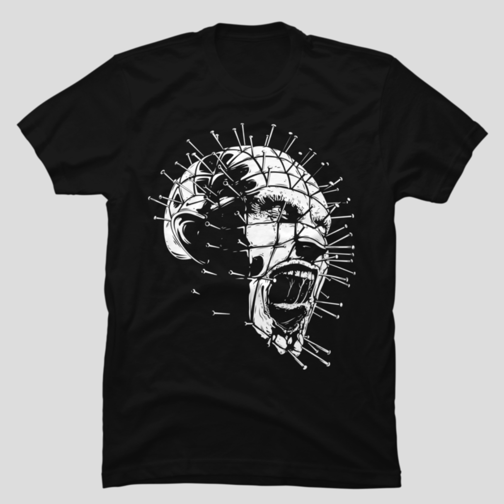 Pinhead - Horror T-Shirts by BeeryMethod
