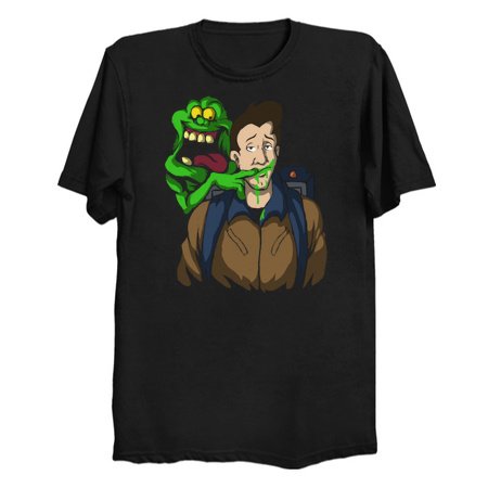 Smile - Ghostbusters T-Shirts by Firebeard