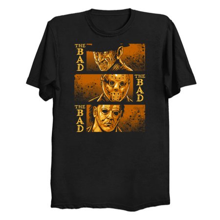 The Bad - Horror Movie T-Shirts by Andriu